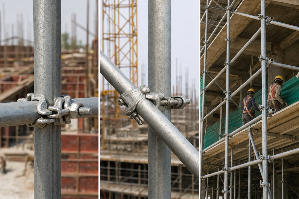 Tube intersections construction-field use case for Scaffolding Clamps