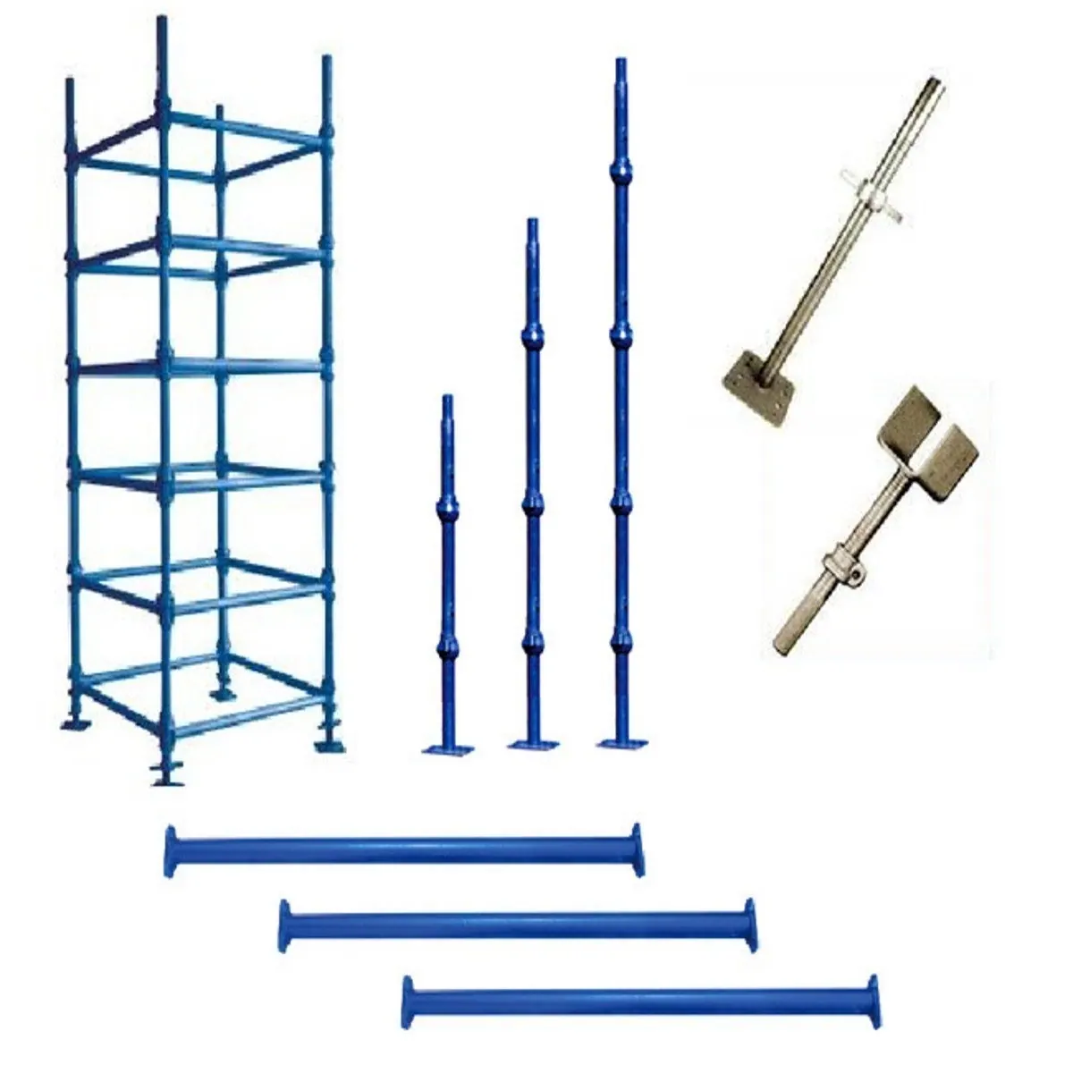 Cuplock scaffolding system components supplied by Surat Scaffolding